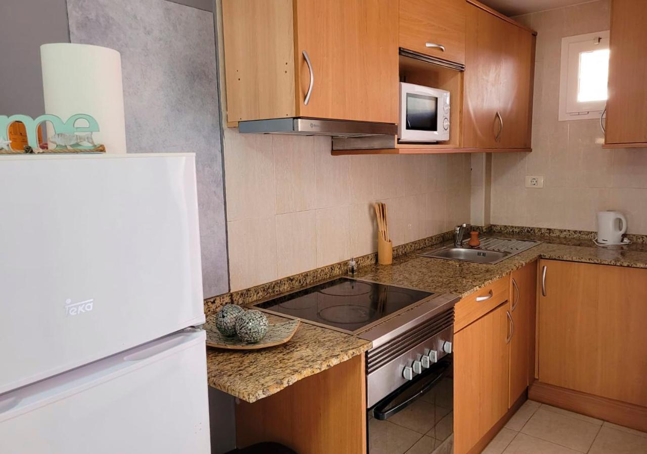 Apartamento Funcional En Residencial Con Piscina En Inmejorable Ubicacion En Centro De La Isla Caleta De Fuste Exterior foto